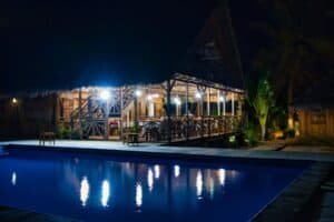 Le Renala Hôtel avec piscine en bord de mer Morondava Madagascar